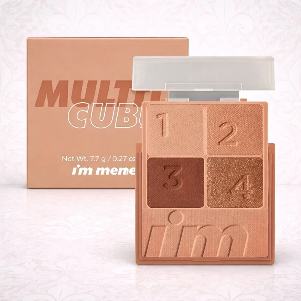 Set of 2 - I’m Meme Multi Cube Eyeshadow & Blush in Baked Ginger & Sweet Pink